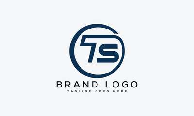 letter TS logo design vector template design for brand.