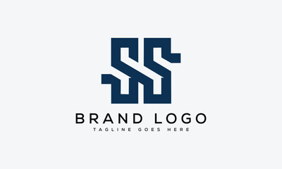 Obraz premium letter SS logo design vector template design for brand.