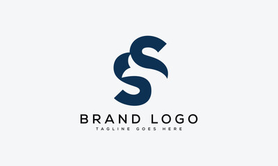 letter SS logo design vector template design for brand.