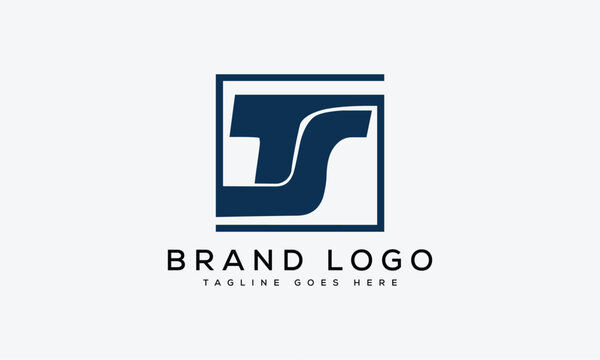 letter TS logo design vector template design for brand.