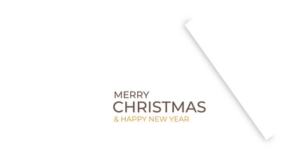 Christmas winter background in transparent glass snow. Merry Christmas and Happy New Year. banner for sale event night party. Vector illustration for xmas holiday celebration.