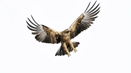 Deurstickers Golden eagle collection © Yzid ART