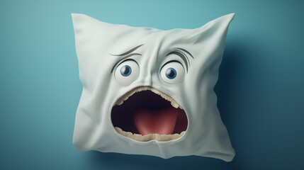funny  cartoon pillow