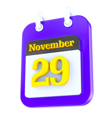 icon calendar 3D day 