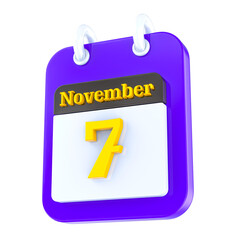 icon calendar 3D day 