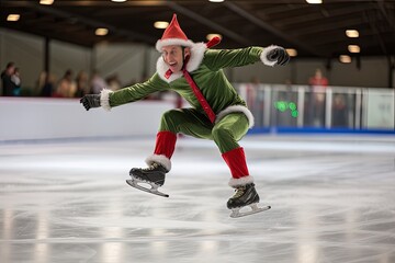Elf Dancer on Ice