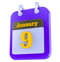 icon calendar 3D day 