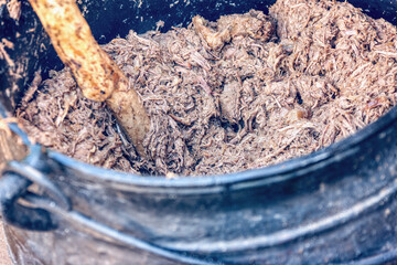 setswa is eaten traditionally in Botswana as a main meal together with pap, is pounded boiled cow...