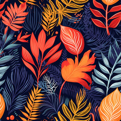 Seamless pattern of Boho - Bohemian style. Wrapping paper pattern