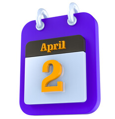 icon calendar 3D day 