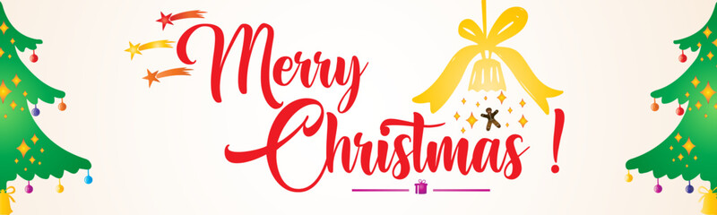 Merry christmas winter decoration background vector template.Special for Webpage.