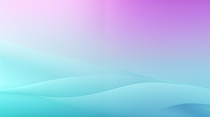 Light teal and light purple abstract smooth gradient background, wallpaper, web banner, generative AI
