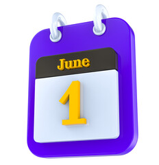 icon calendar 3D day 