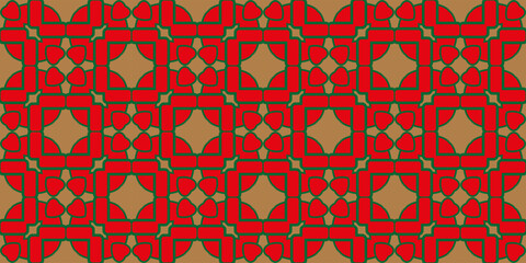 High quality seamless realistic texture. Pattern with abstract geometric style. 