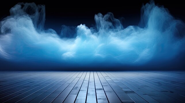 Abstract background with smoke