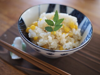 とうもろこしご飯