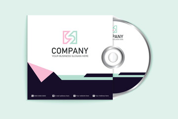 Unique CD cover and label design for Corporate company