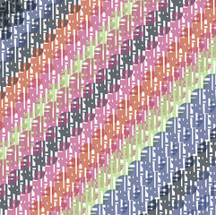 Fototapeta premium abstract background made of colorful figures with holes