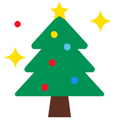 Fototapeta premium green christmas tree