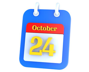 icon calendar 3D Rendering