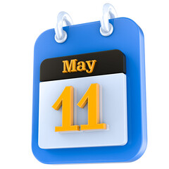 icon calendar 3D Rendering