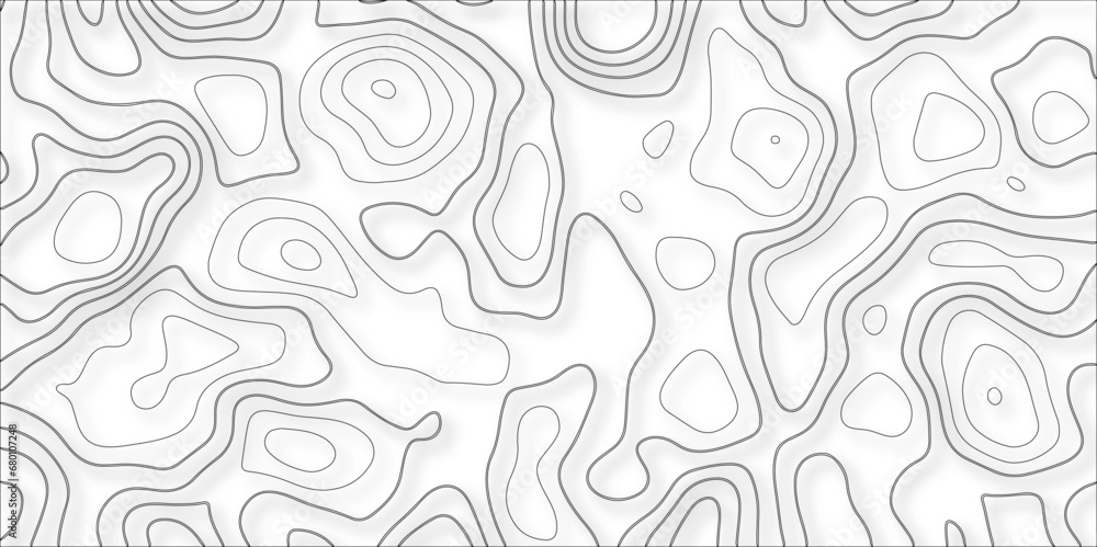 Poster contour map background abstract topographic map background imitation of a geographical stylized topo