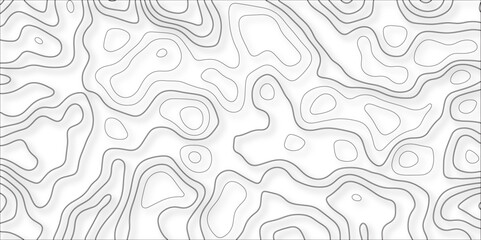 Contour map background Abstract topographic map background Imitation of a geographical Stylized topographic contour map. Geographic line mountain relief. Abstract lines or wavy backdrop background © Fannaan