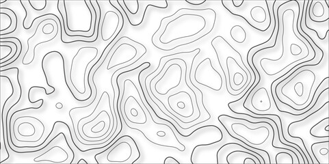 Contour map background Abstract topographic map background Imitation of a geographical Stylized topographic contour map. Geographic line mountain relief. Abstract lines or wavy backdrop background