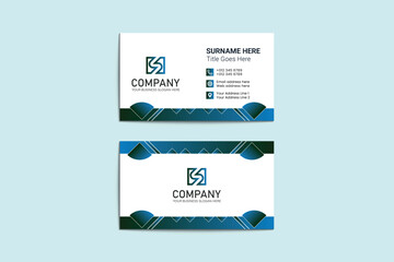 Creative Modern professional business card template