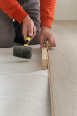 Step by step of laminate flooring installation