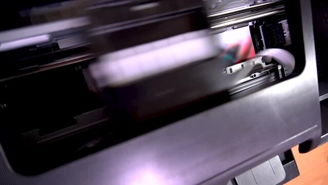 printing color photos car parts	 on an inkjet printer