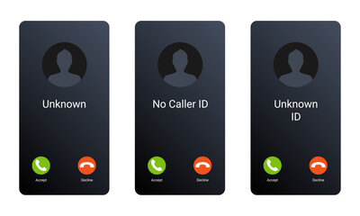 Phone mobile screen mockup interface. Smartphone ui template telephone home screen call display vector ui
