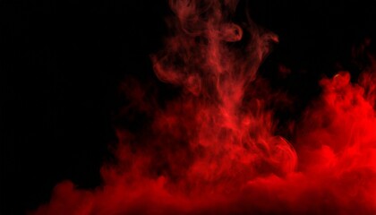 赤い煙の背景素材