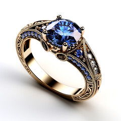 Ring Pattern: 3D Crystal Fantasy