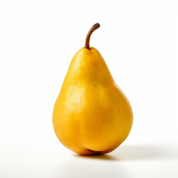 pear on white background