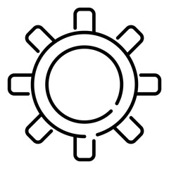 Fototapeta premium business line icon