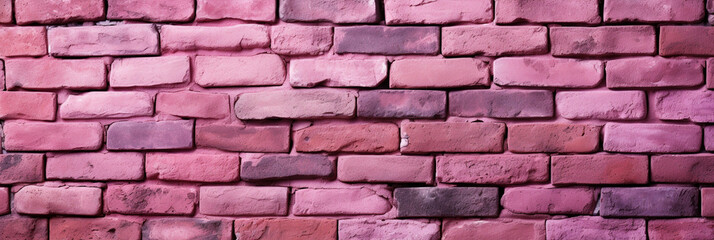Obraz premium Abstract Pink brick wall background, High quality photo