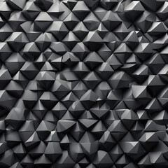 futuristic high tech dark background-with a triangular block structure wall texture