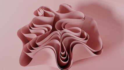 folding cloth background for beauty and fashion product