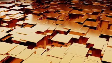 abstract background made of cubes