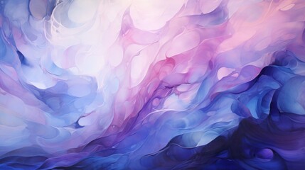 Fototapeta na wymiar Pastel-colored dreams - Flowing harmony on canvas.