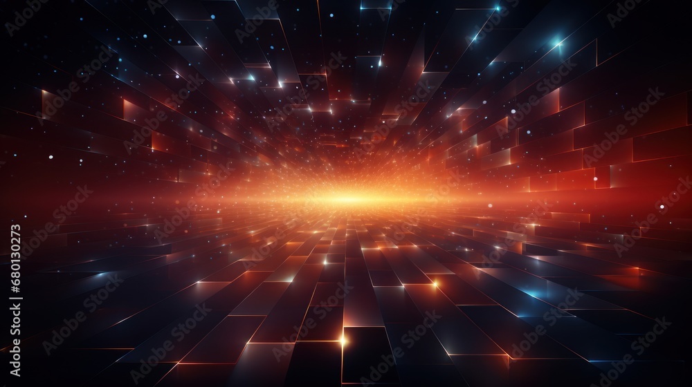 Poster a visually dazzling and fascinating abstract background that depicts the moving energy and energy of