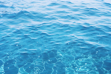 Fototapeta na wymiar Blue water surface background
