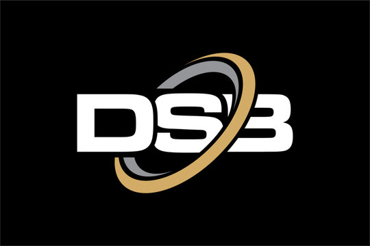 DSB creative letter logo design vector icon illustration