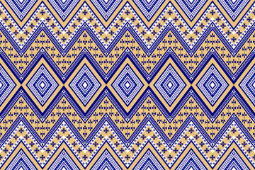 ethnic pattern design, repeat and seamless, geometric and floral element for textile.