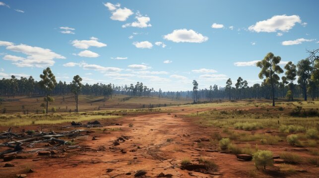 The barren landscape UHD  wallpaper