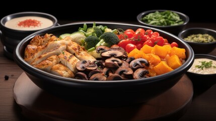 Fototapeta premium Vegan food UHD wallpaper