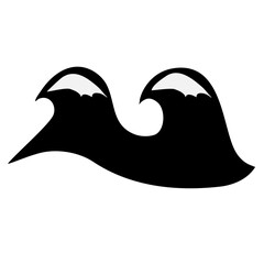 Wave Silhouette Vektor