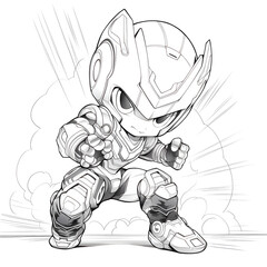 Fototapeta premium kid's coloring book