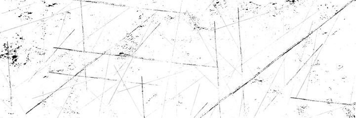 Scratch Grunge Urban Background. Texture Vector. Dust Overlay Distress Grain. Dry Brush Strokes and Scratches Retro Grunge Background. Hand Drawn Old Scratched Seamless Pattern.